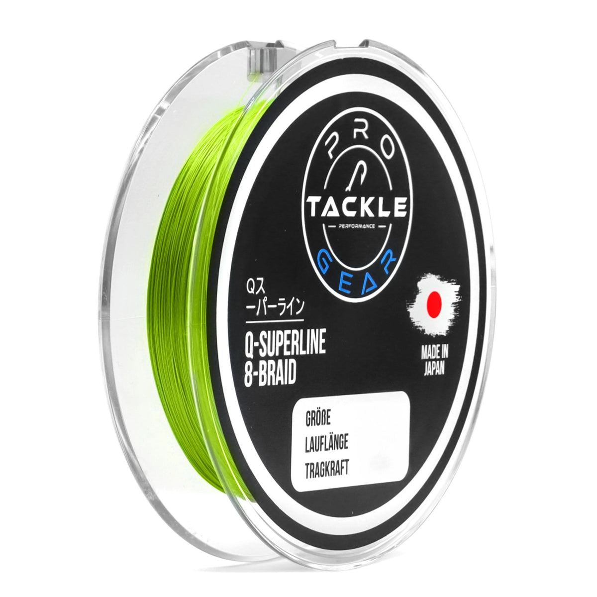 Pro Tackle Q-Superline 8-Braid 150 m – 8-fach geflochtene Angelschnur 0,06–0,14 mm