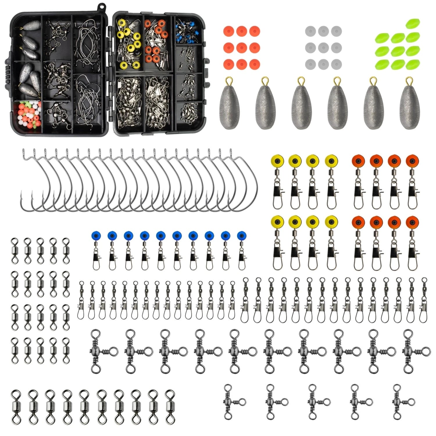 Wirbel, Blei & Haken Set