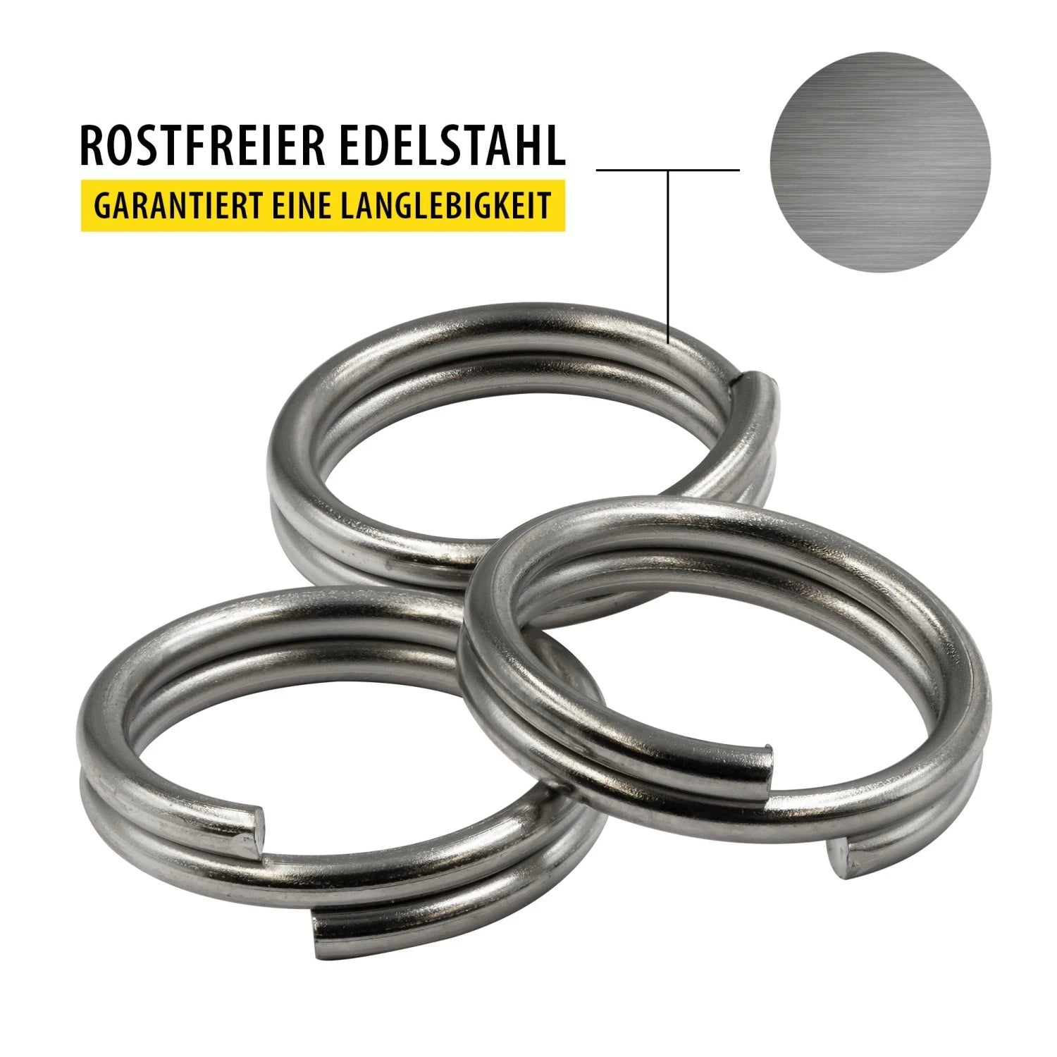 Splitring Stainless Steel Round