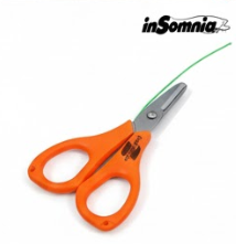 inSomnia Orange Schere – Präzise Angelschere für Schnur, Geflecht & Vorfach