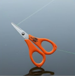 inSomnia Orange Schere – Präzise Angelschere für Schnur, Geflecht & Vorfach