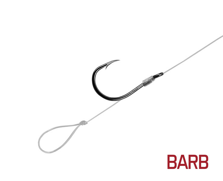 Vorfach Delphin FLR Loop Quickstop / 6St.