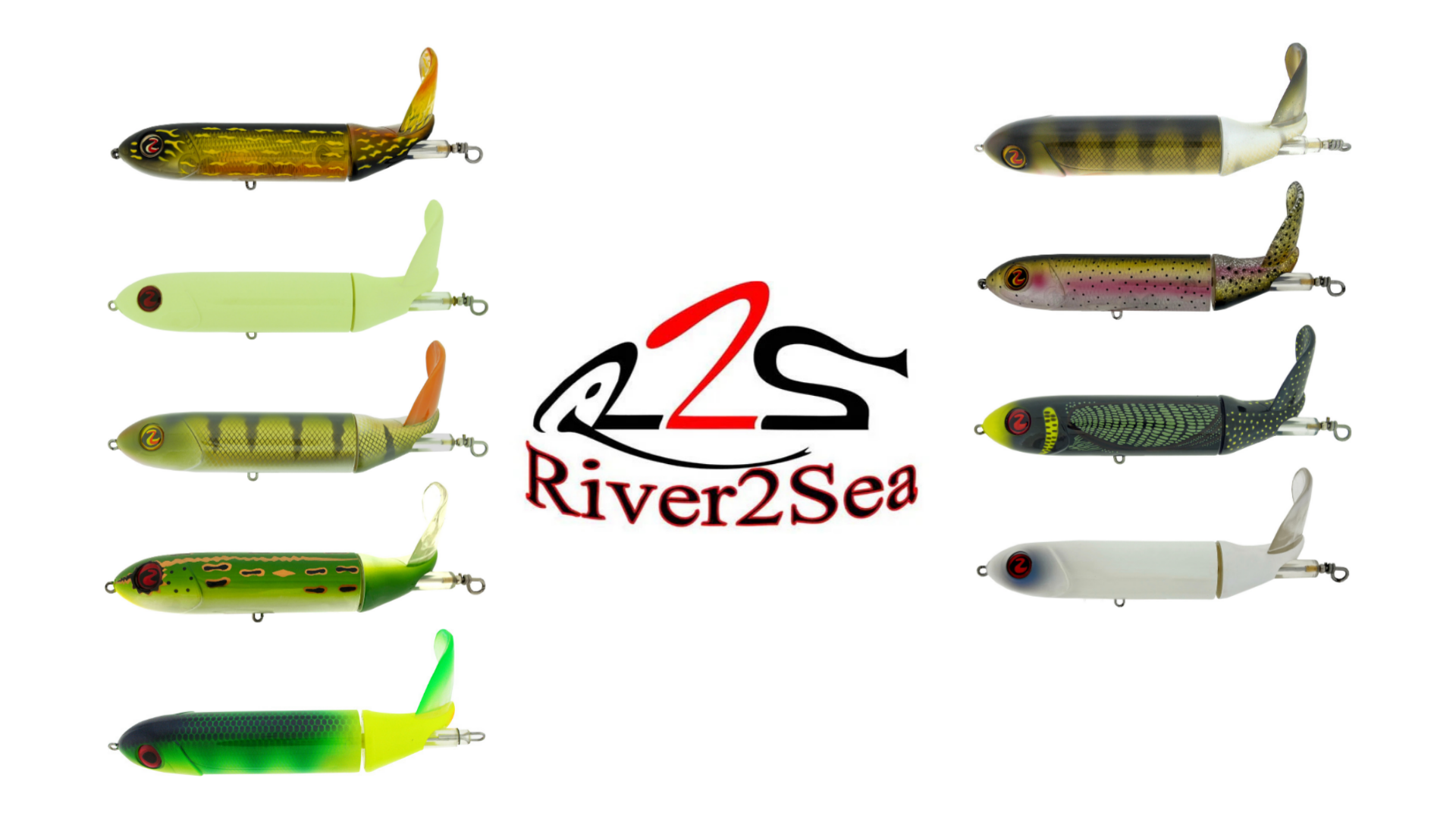 River2Sea Whopper Plopper 190 | High-Impact Topwater | Hecht & Wels Köder