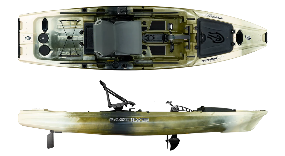 Native Watercraft TitanX Propel 12.5 – Premium Fishing Kayak