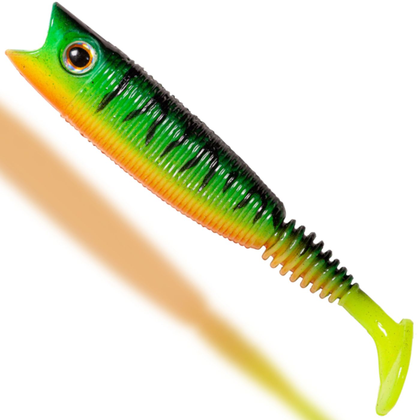 Quantum Wackelarsch Softbait 9cm – Idealer Finesse-Köder 9cm 6g - 4 Gummifische
