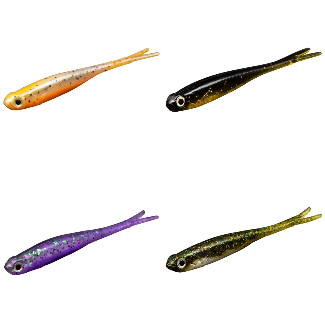 Vertical Stripper No Action Shad Gummifisch V-Tail 12,7cm Kunstköder