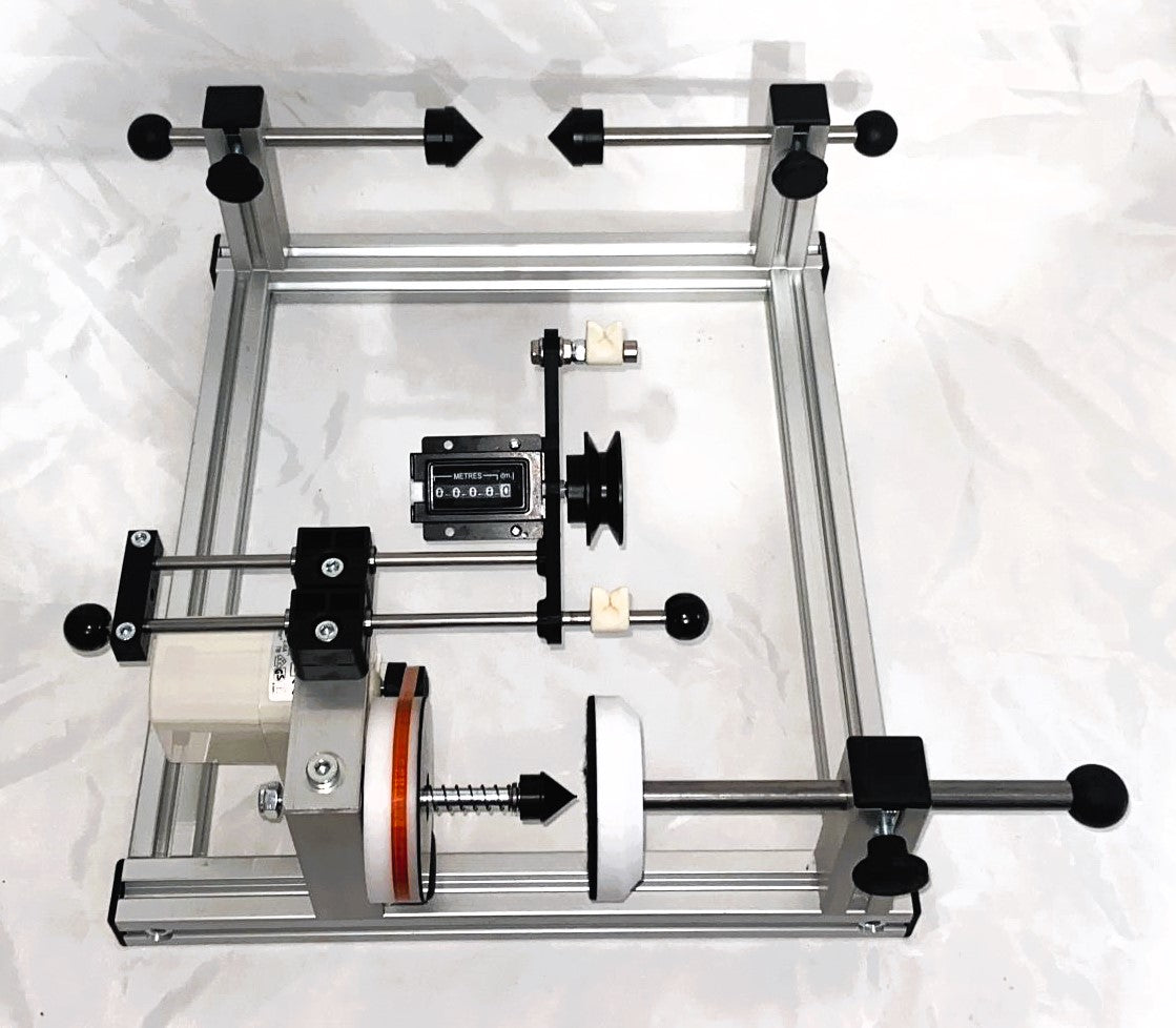 Profi-Schnurspulgerät V1 klein | Linearführung & Fußpedal Set