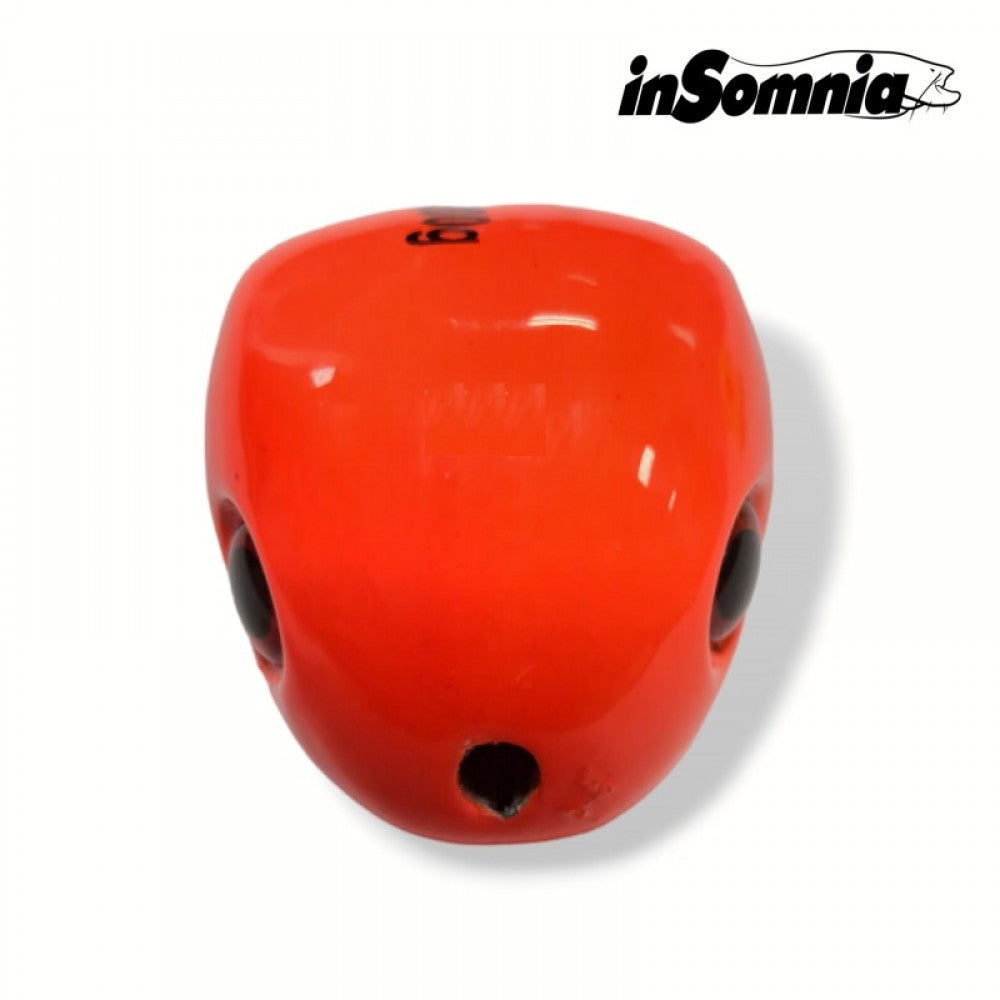 inSomnia Fireball Blei Jigkopf | 3D-Augen für Vertikalangeln