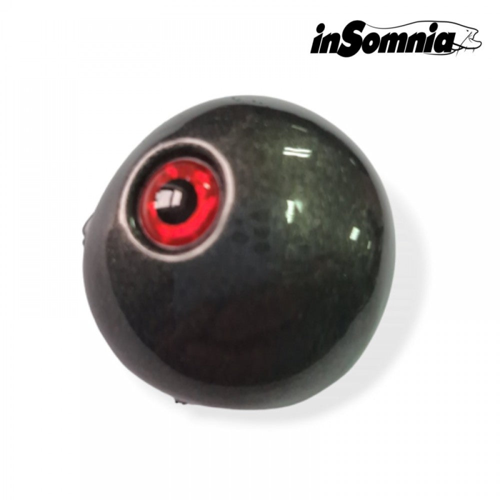 inSomnia Fireball Blei Jigkopf | 3D-Augen für Vertikalangeln