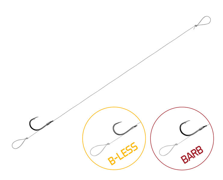 Vorfach Delphin FLR Loop Quickstop / 6St.