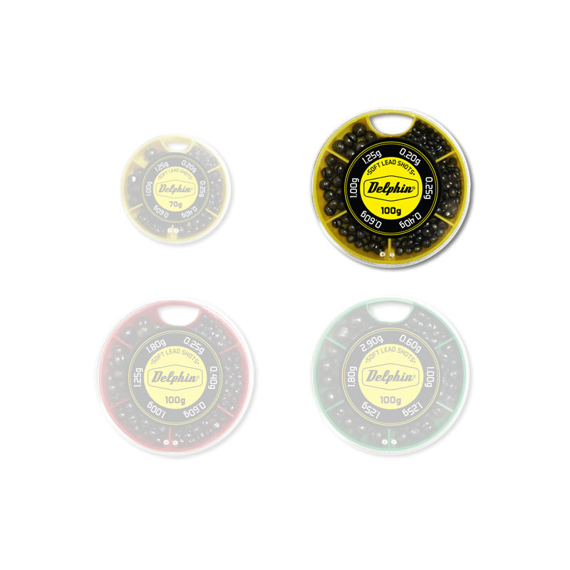 Delphin Klemmblei SOFT | Schnurschonendes Schrotblei für feine Montagen