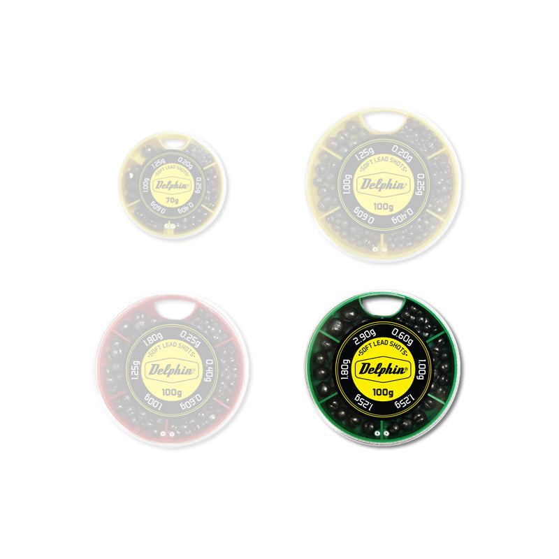 Delphin Klemmblei SOFT | Schnurschonendes Schrotblei für feine Montagen