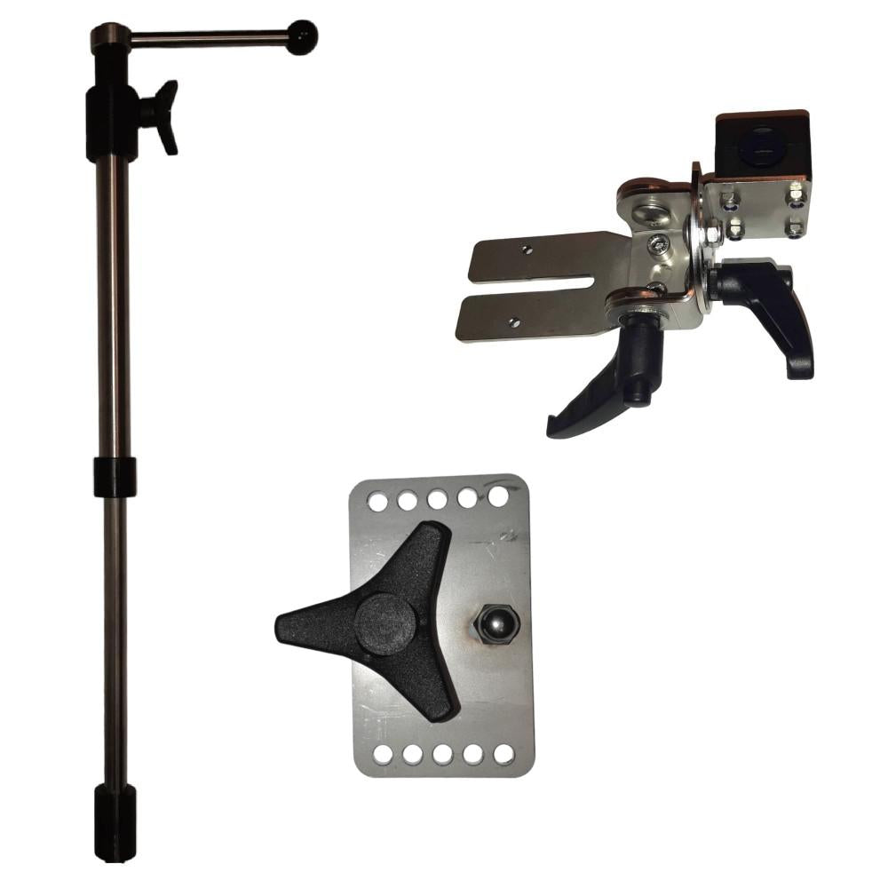 Echolot Geberstange - Drehbar Für Live Geber - Edelstahl