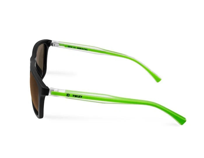 Polarisationsbrille Delphin SG TWIST brown and green