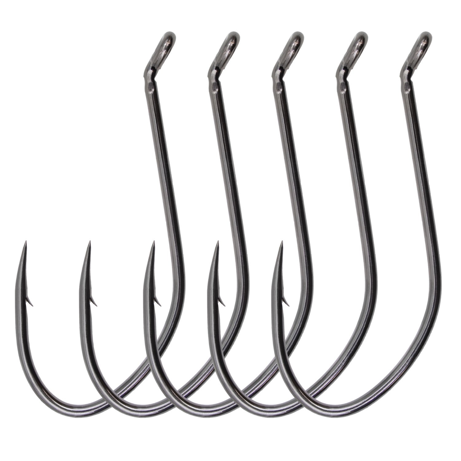 Profi Black Nickel Einzelhaken Welshaken