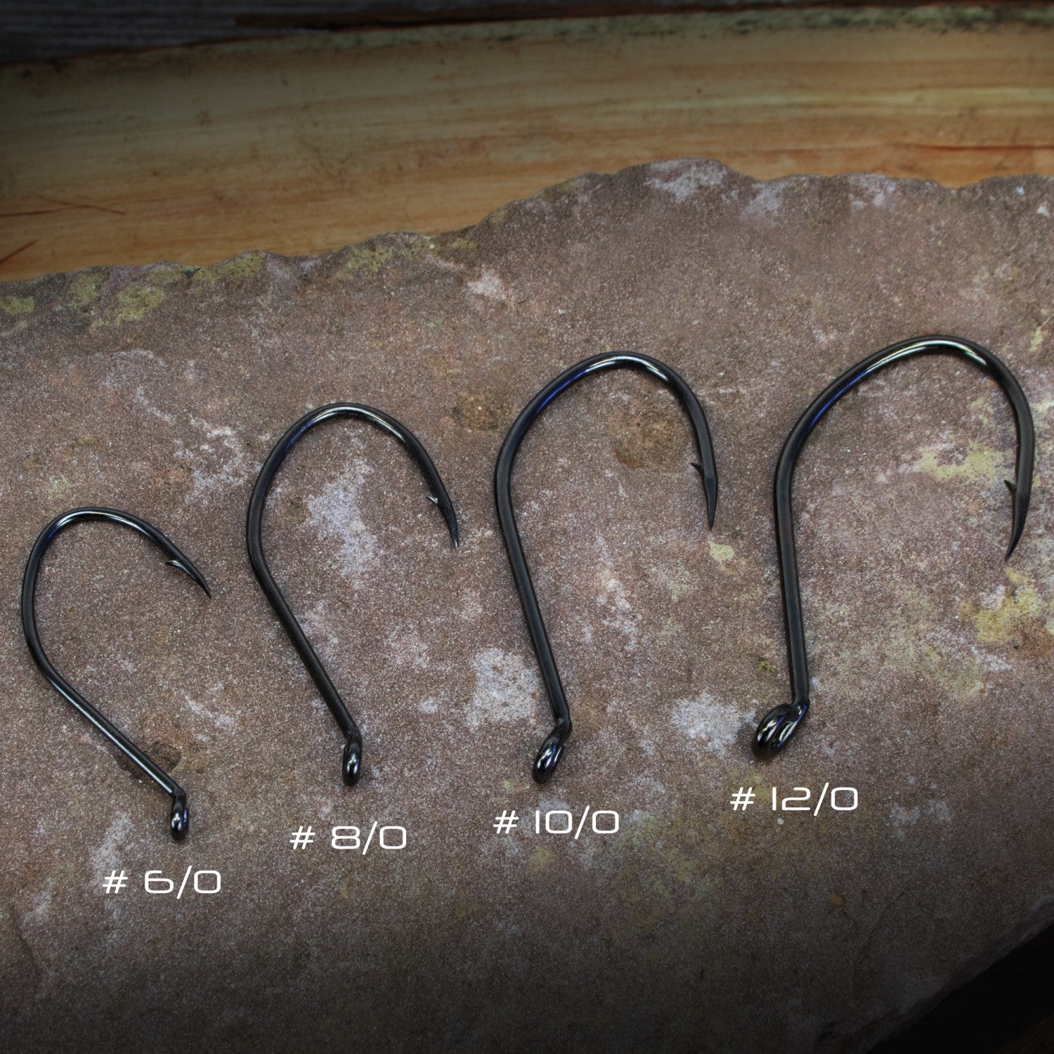 Profi Black Nickel Einzelhaken Welshaken