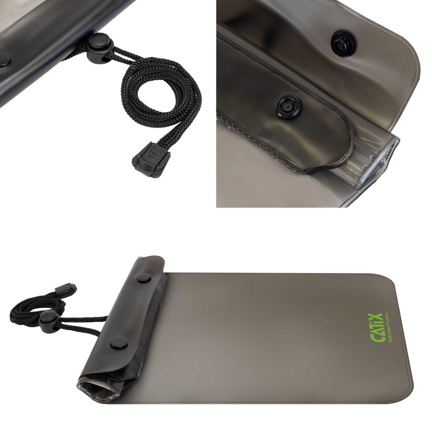 Catix Documents Bag | Wasserabweisende Dokumententasche für Angler