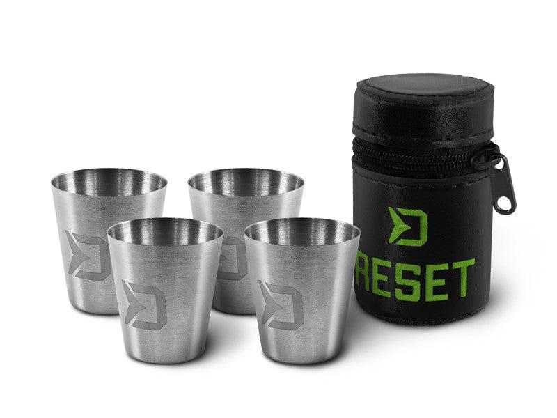 Edelstahlbecher-Set RESET 4in1