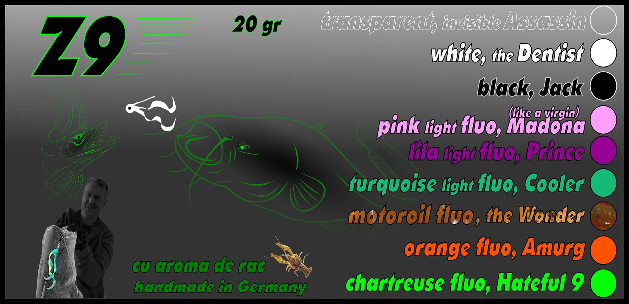 Naluca 9 - Z9 Catfish Twister