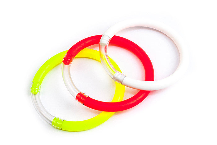 3 Bissanzeiger SET Knicklicht Ringe Einhängebissanzeiger Ringbissanzeiger Angeln