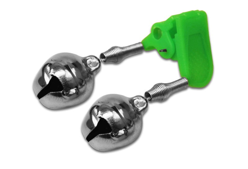 5x Angel GLOCKE Doppel Angel Glöckchen AAL WELS Bissanzeiger Knicklicht