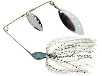 Dual Blade Spinnerbait 16g Schwarz Glitter