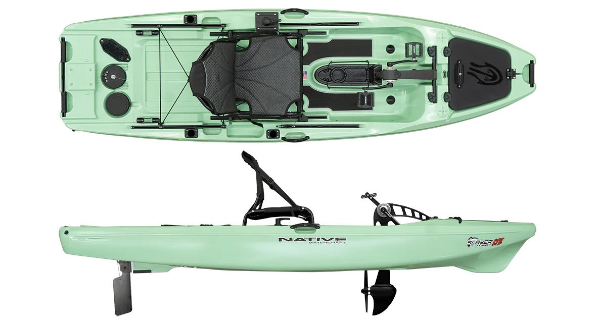 Native Watercraft Slayer Propel 10 LTE – Kompaktes Angelkajak für maximale Freiheit auf dem Wasser