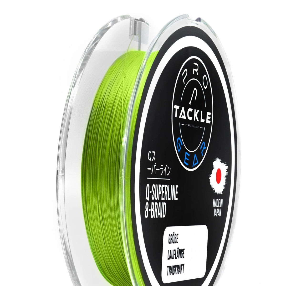 Pro Tackle Q-Superline 8-Braid 150 m – 8-fach geflochtene Angelschnur 0,06–0,14 mm