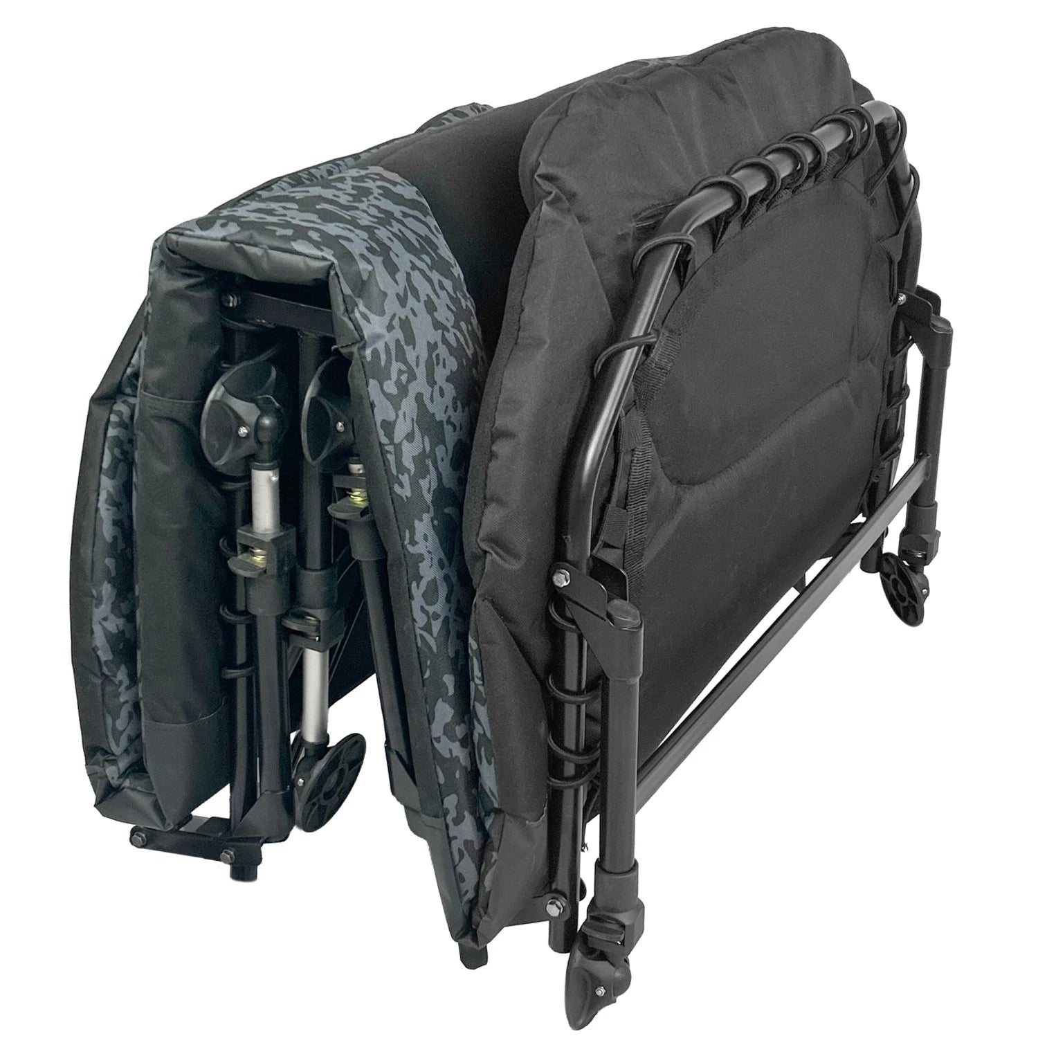 Catix D-Camou 8-Leg Bedchair – Angel- & Campingliege mit 8 Beinen, 150 kg Tragkraft