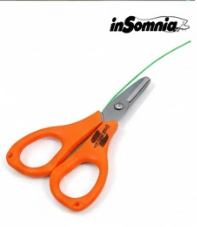 inSomnia Orange Schere – Präzise Angelschere für Schnur, Geflecht & Vorfach