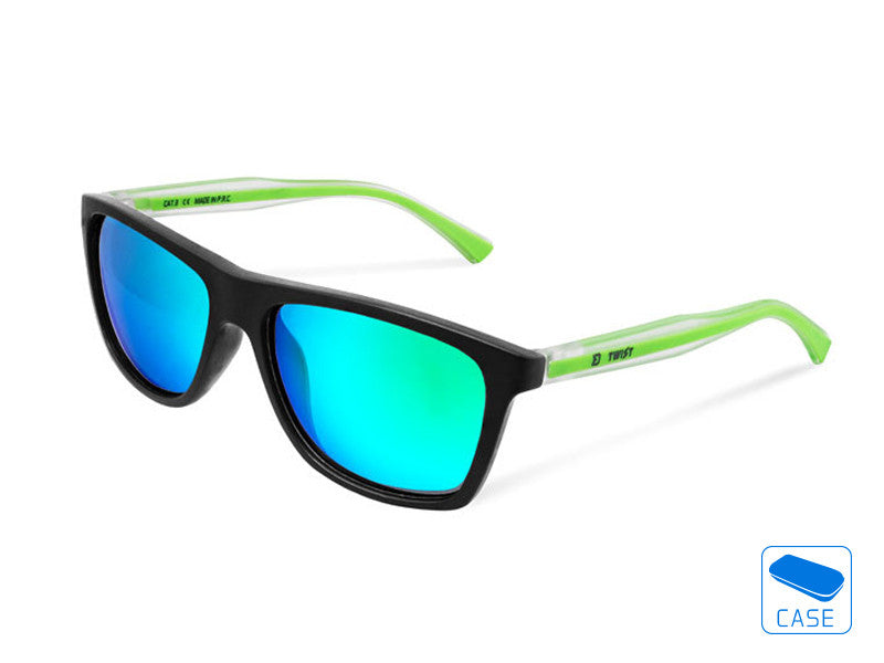 Polarisationsbrille Delphin SG TWIST brown and green