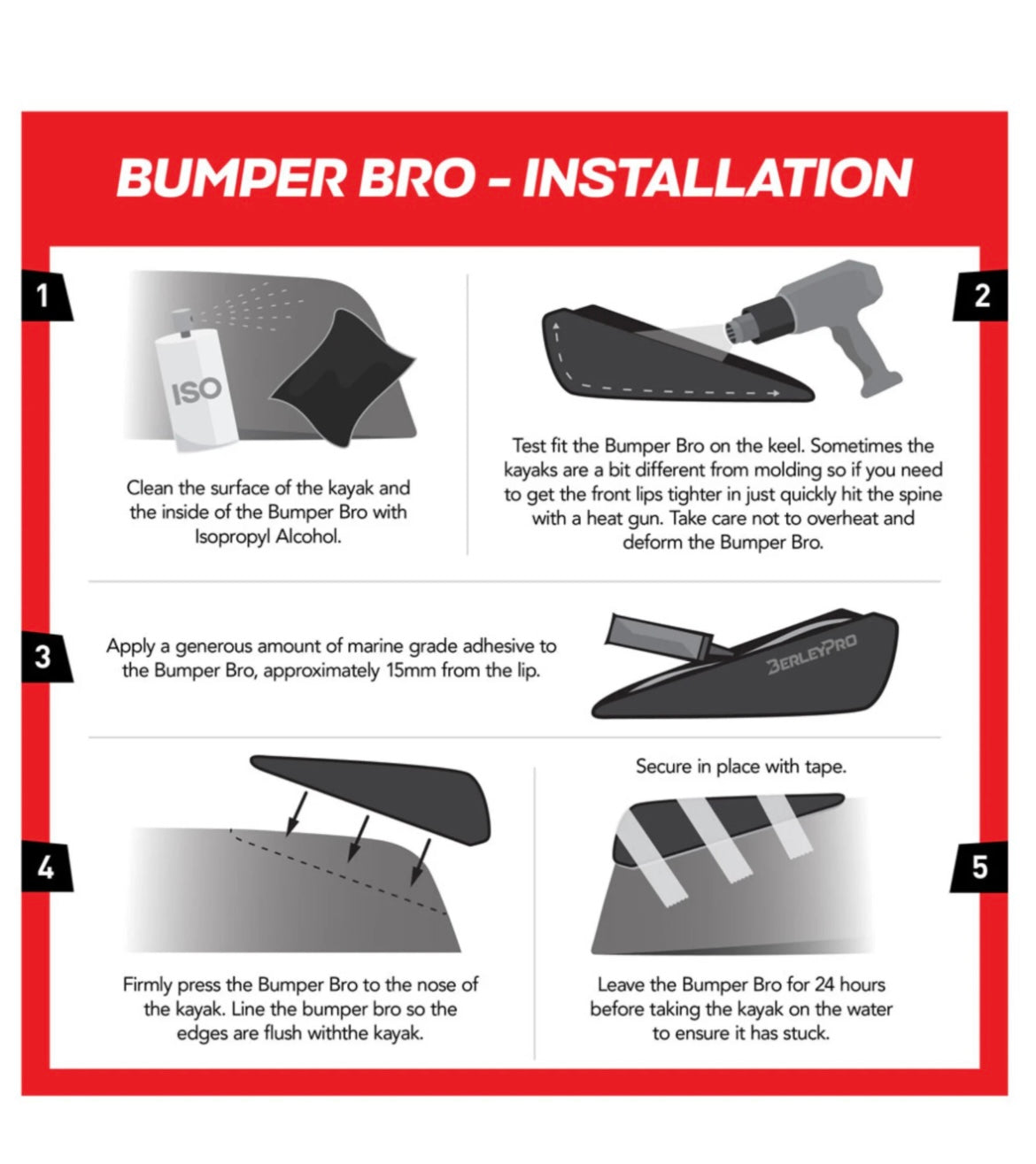BerleyPro Bumper Bro Native Watercraft Slayer 10 FRONT
