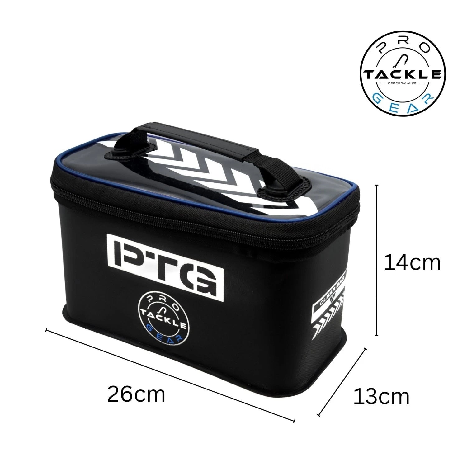 Pro Tackle Clear Bag | Robuste EVA Tackle Tasche | S, M & L | Wasserdicht