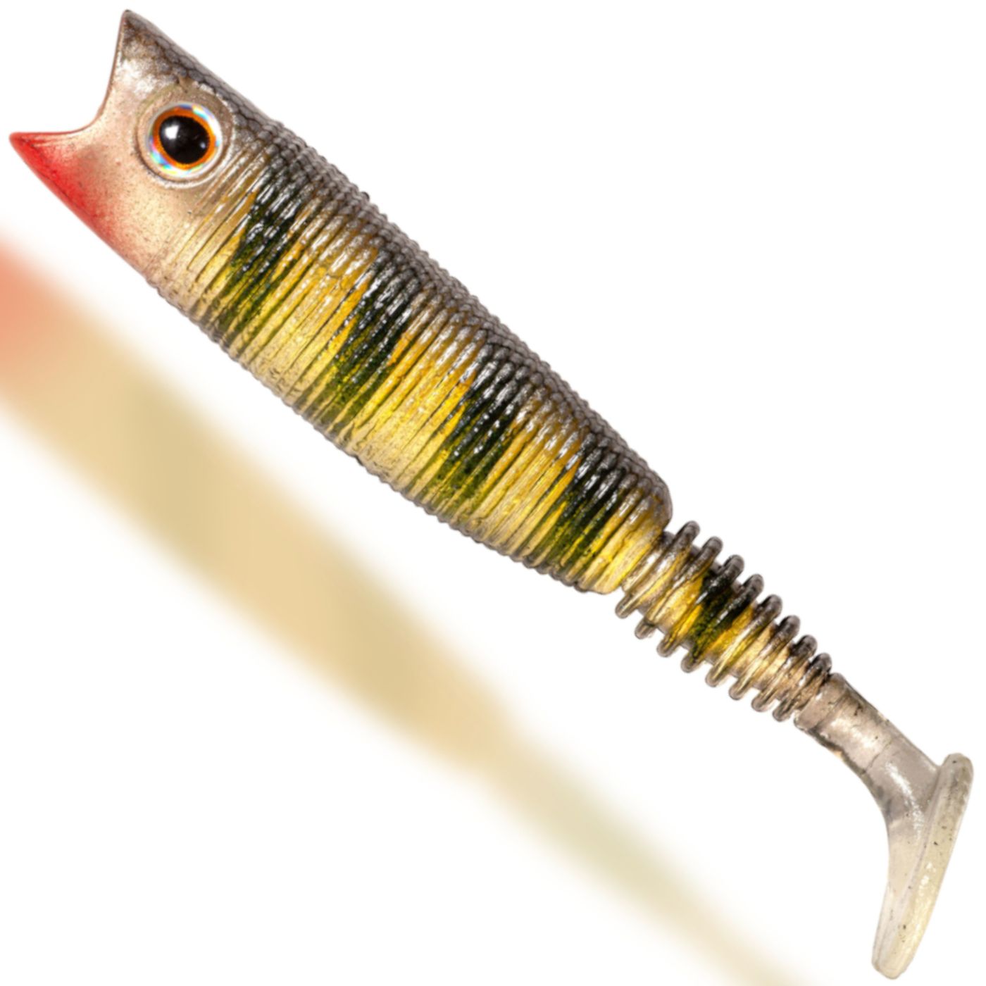 Quantum Wackelarsch Softbait 9cm – Idealer Finesse-Köder 9cm 6g - 4 Gummifische