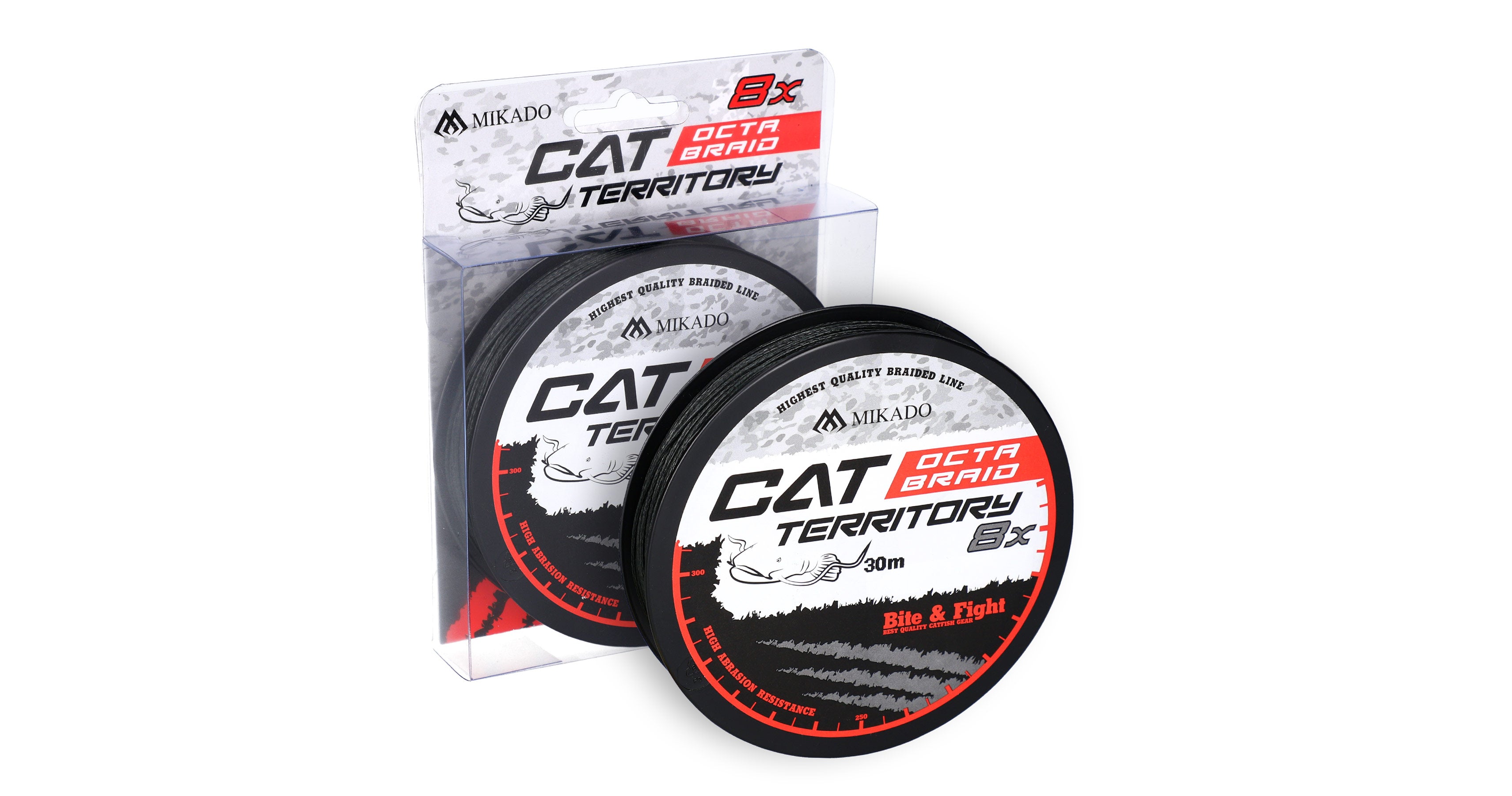 CAT TERRITORY OCTA BRAID - 1.20mm/153kg/30m - GRÜN