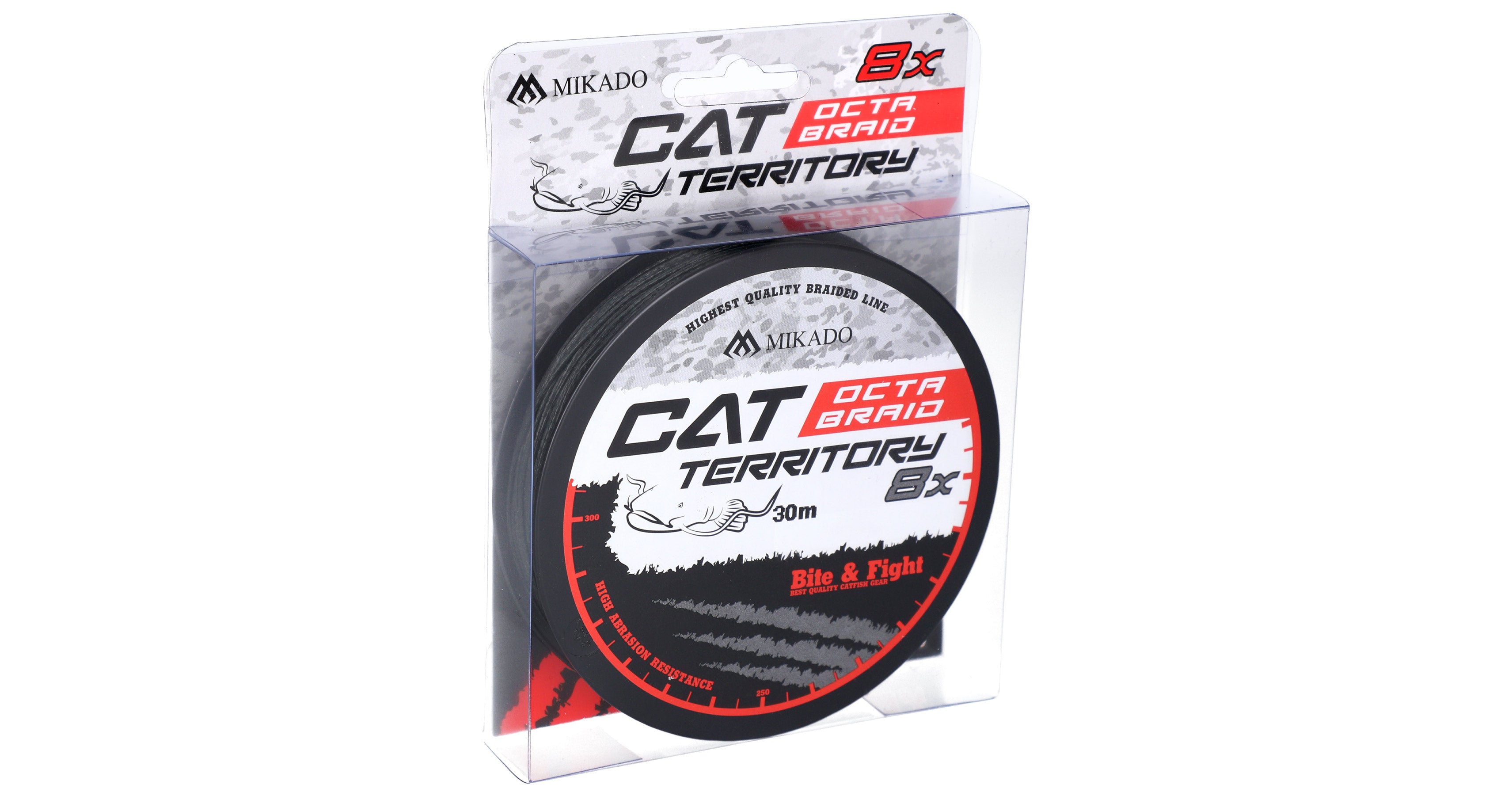 CAT TERRITORY OCTA BRAID - 1.20mm/153kg/30m - GRÜN