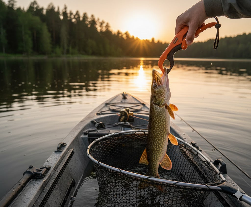 Delphin ATAK! Grippers Angelzange | Raubfischzange zum Hakenlösen | Ergonomisch & Robust