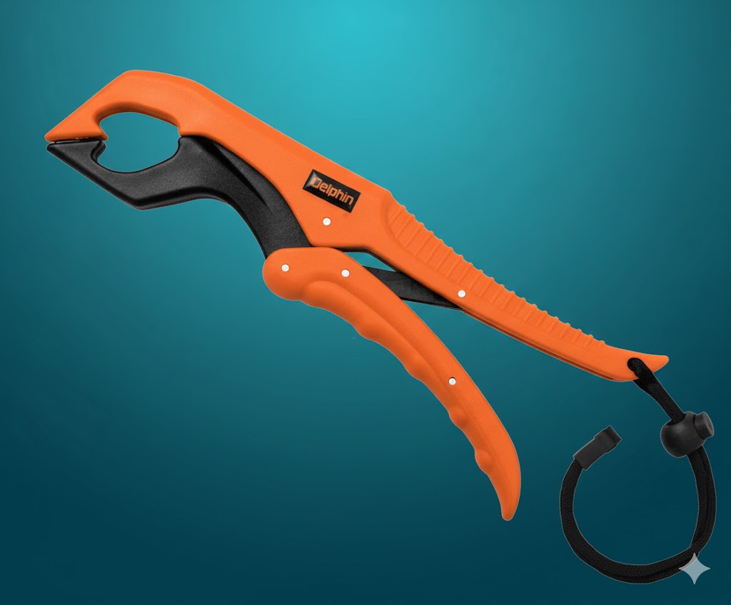 Delphin ATAK! Grippers Angelzange | Raubfischzange zum Hakenlösen | Ergonomisch & Robust