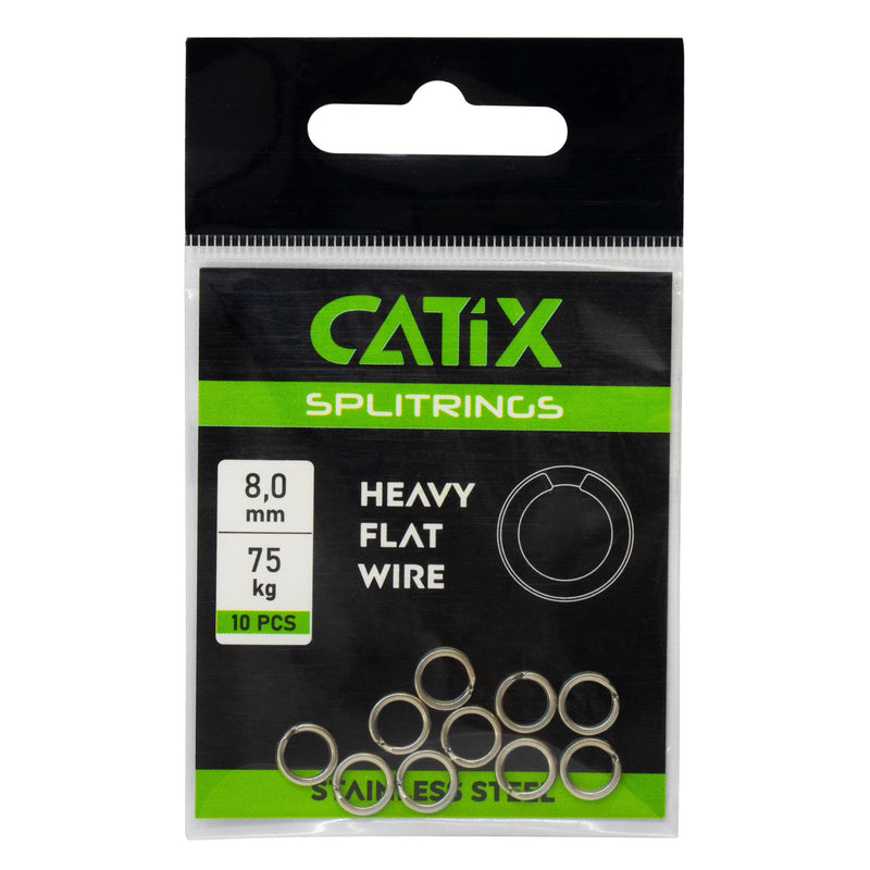 Catix Heavy Flat Wire Splitring Sprengring