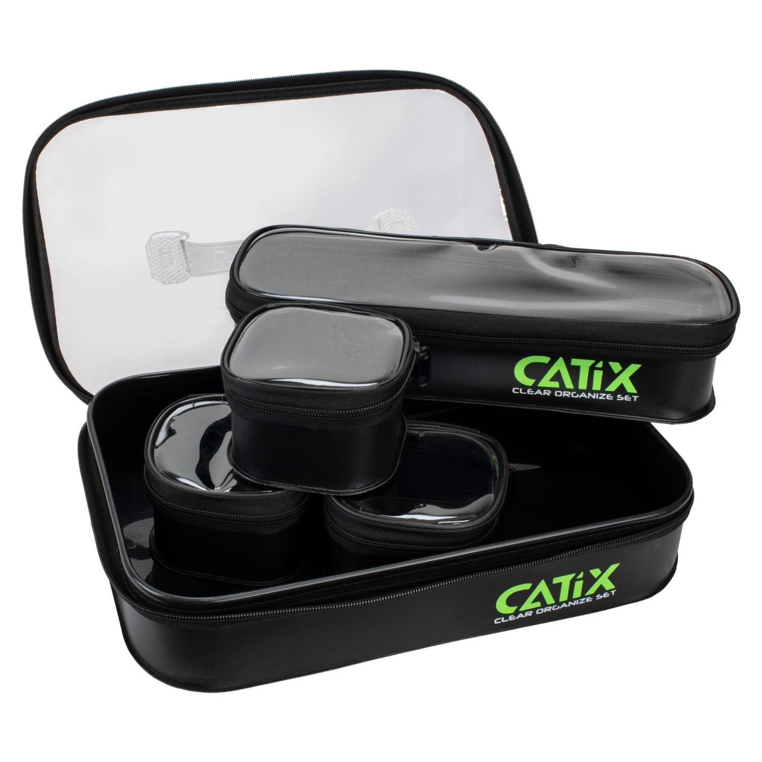 Catix Clear Organize Set Kleinteil-Taschen