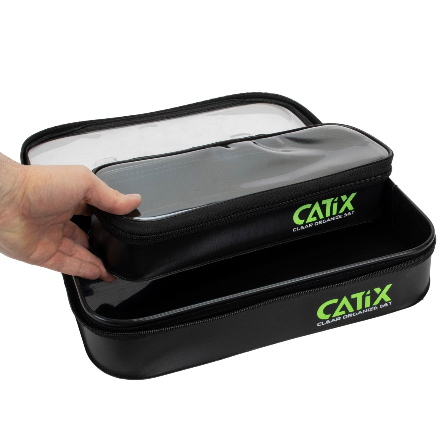 Catix Clear Organize Set Kleinteil-Taschen