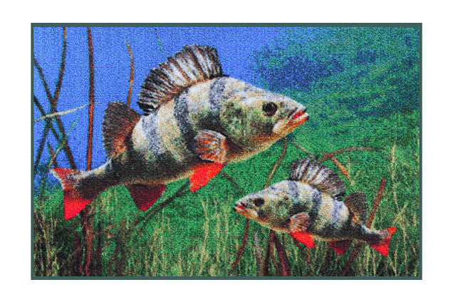 Delphin Matte CatchME! 3D - Barsch 60x40cm