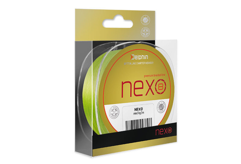 Delphin NEXO 8 / fluo grün  0.08mm/11lbs 130 M