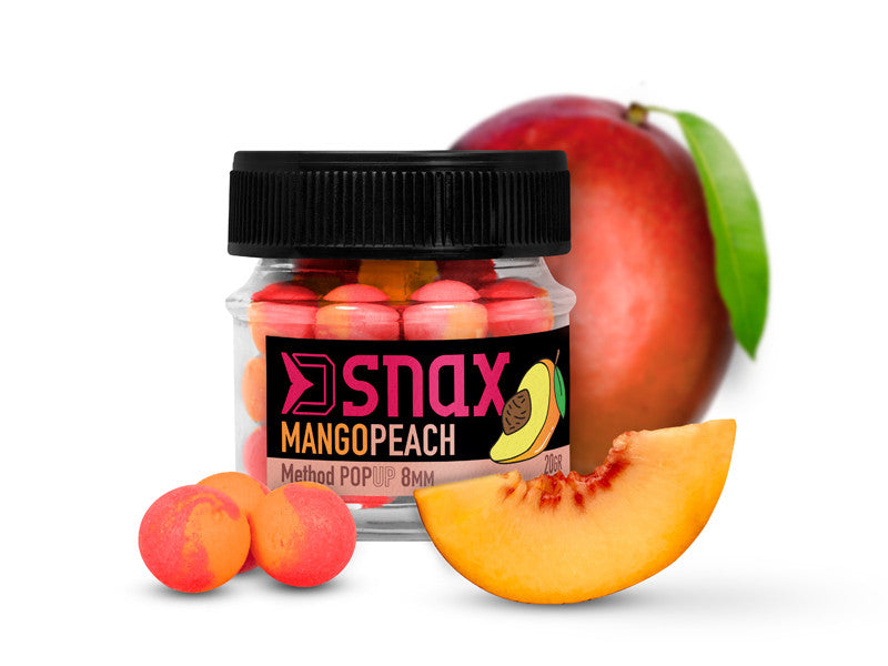 D SNAX POP Köder / Mango-Pfirsich 10mm