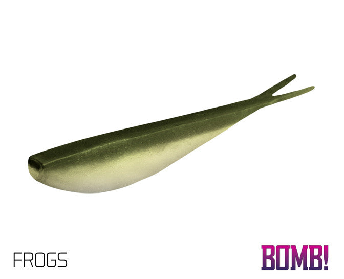 Delphin BOMB! Kunstköder D-SHOT / 5St. 10,5cm/Frogs